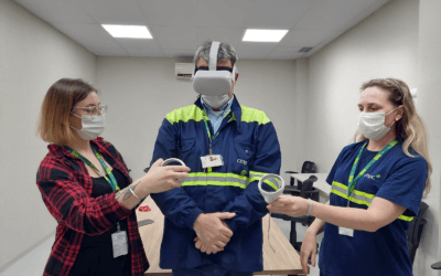Treinamento inovador com realidade virtual aproxima trabalhadores de situações vivenciadas no dia a dia da indústria