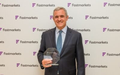 Francisco Ruiz-Tagle recebe prêmio de CEO do Ano da Fastmarkets