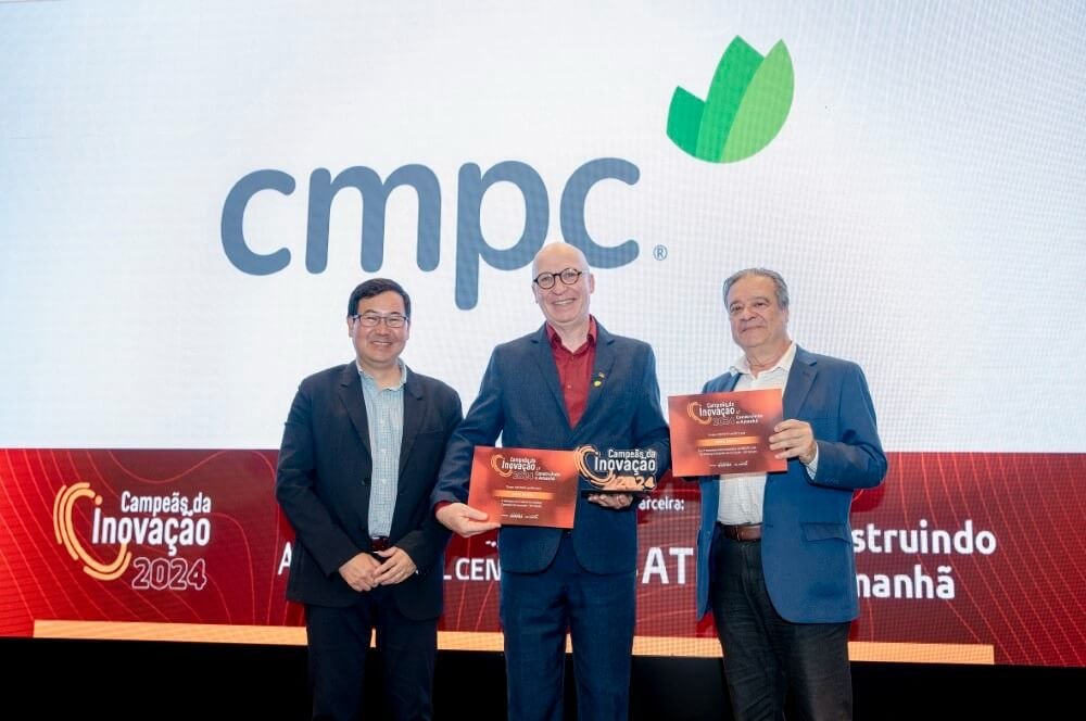 CMPC é homenageada como uma das empresas mais inovadoras da Região Sul do Brasil